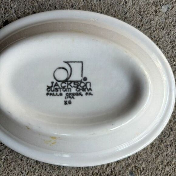 Jackson China Small Oval 5 1/4” x 4” Bowl - Picture 5 of 7